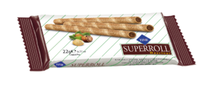 Kakaolu Fındık Kremalı Rulo Gofret