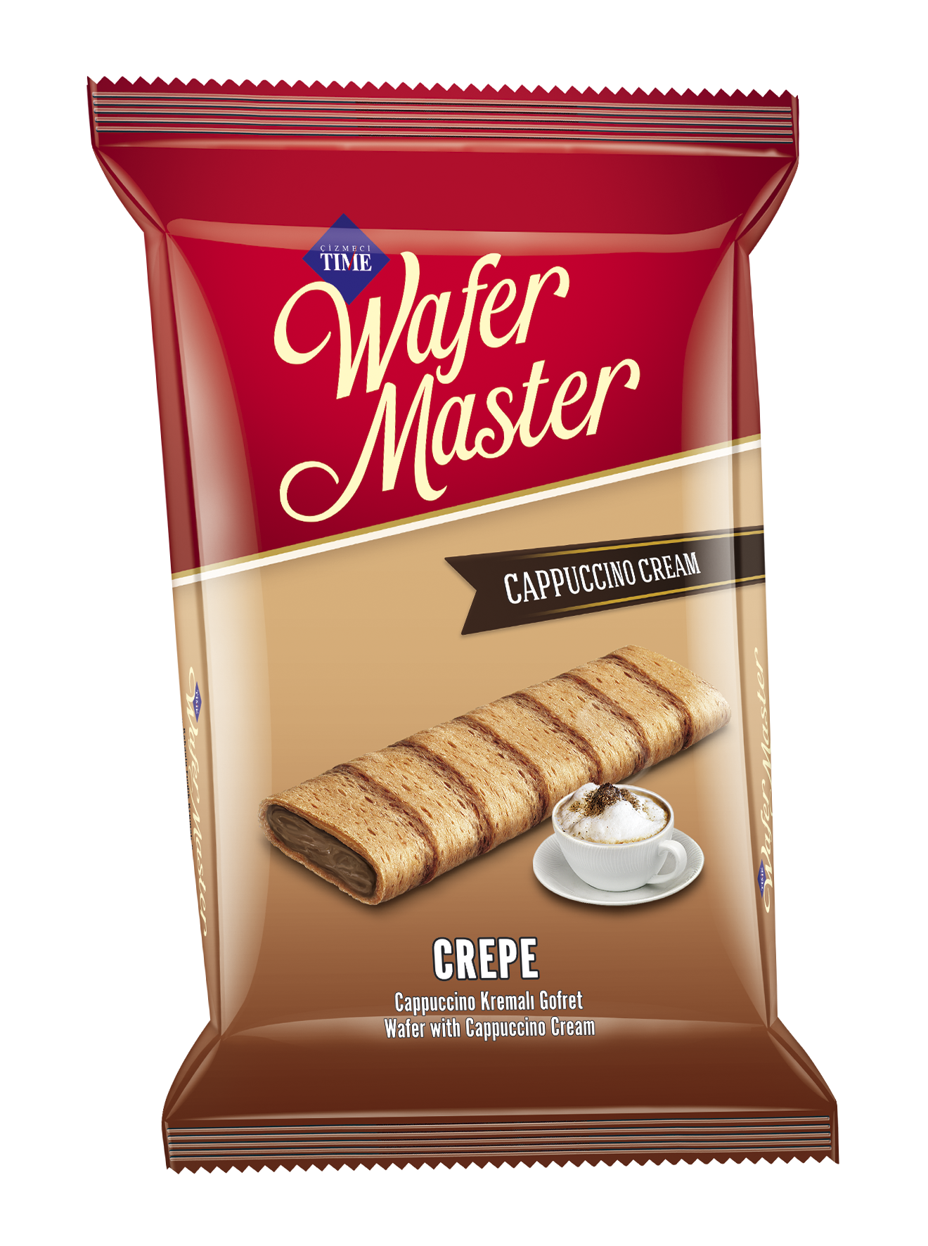 Cappuccino Kremalı Gofret