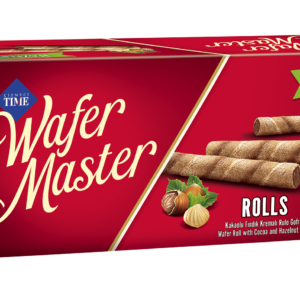 Wafer Master Rolls Rulo Gofret – Karton Kutu