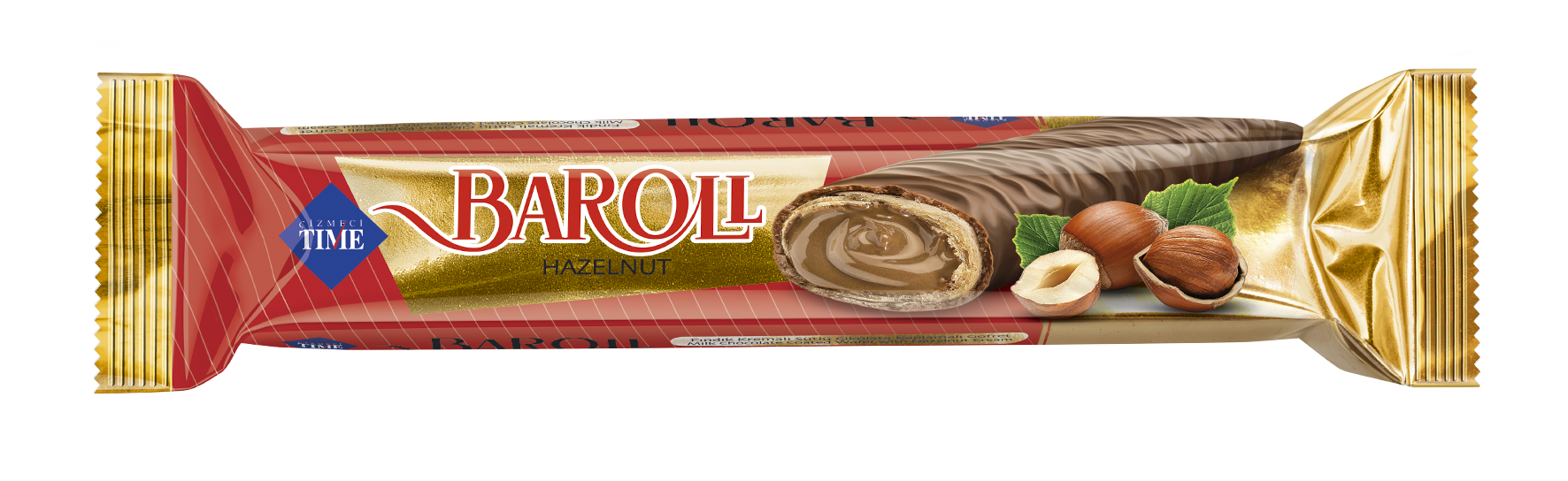 Baroll Kaplamalı Rulo Gofret