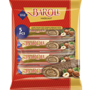 Baroll Kaplamalı Rulo Gofret