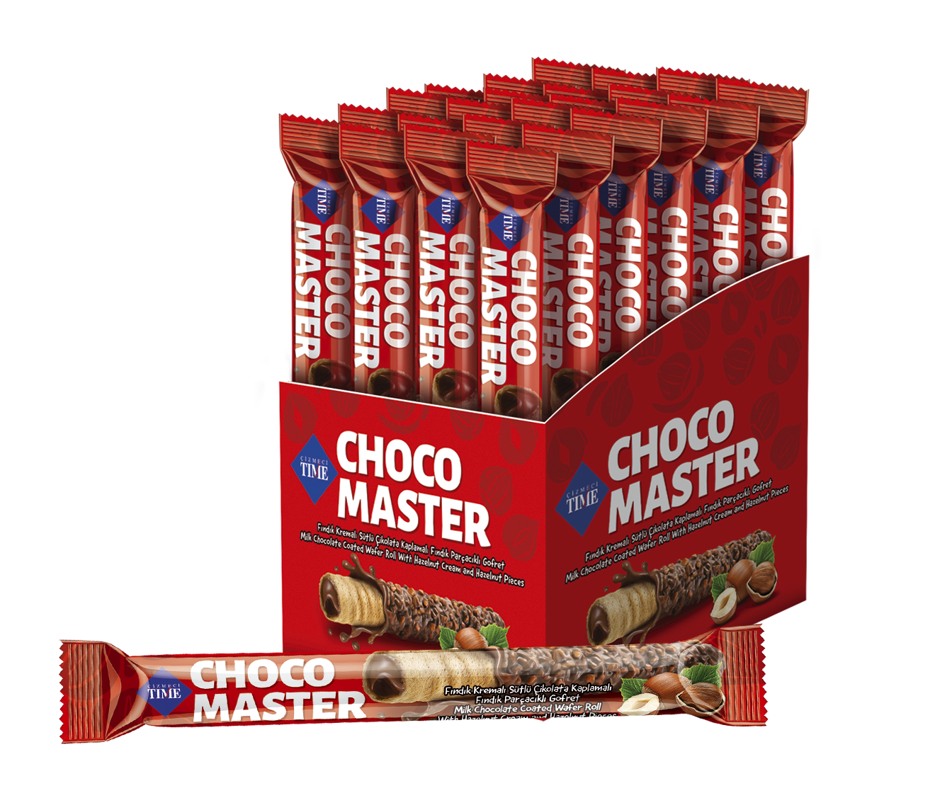Choco Master Kaplamalı Rulo Gofret