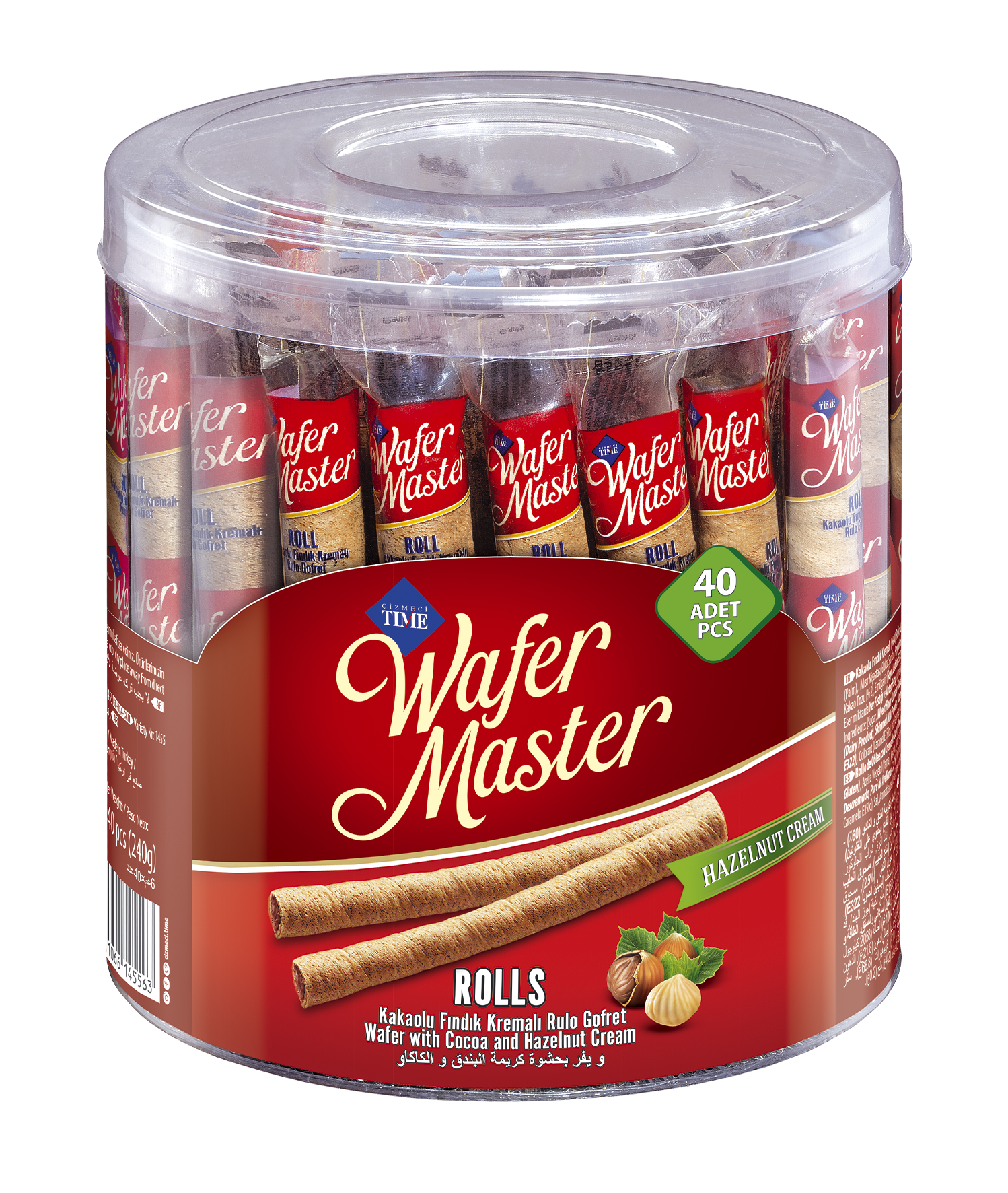 Wafer Master Rolls Rulo Gofret - PVC