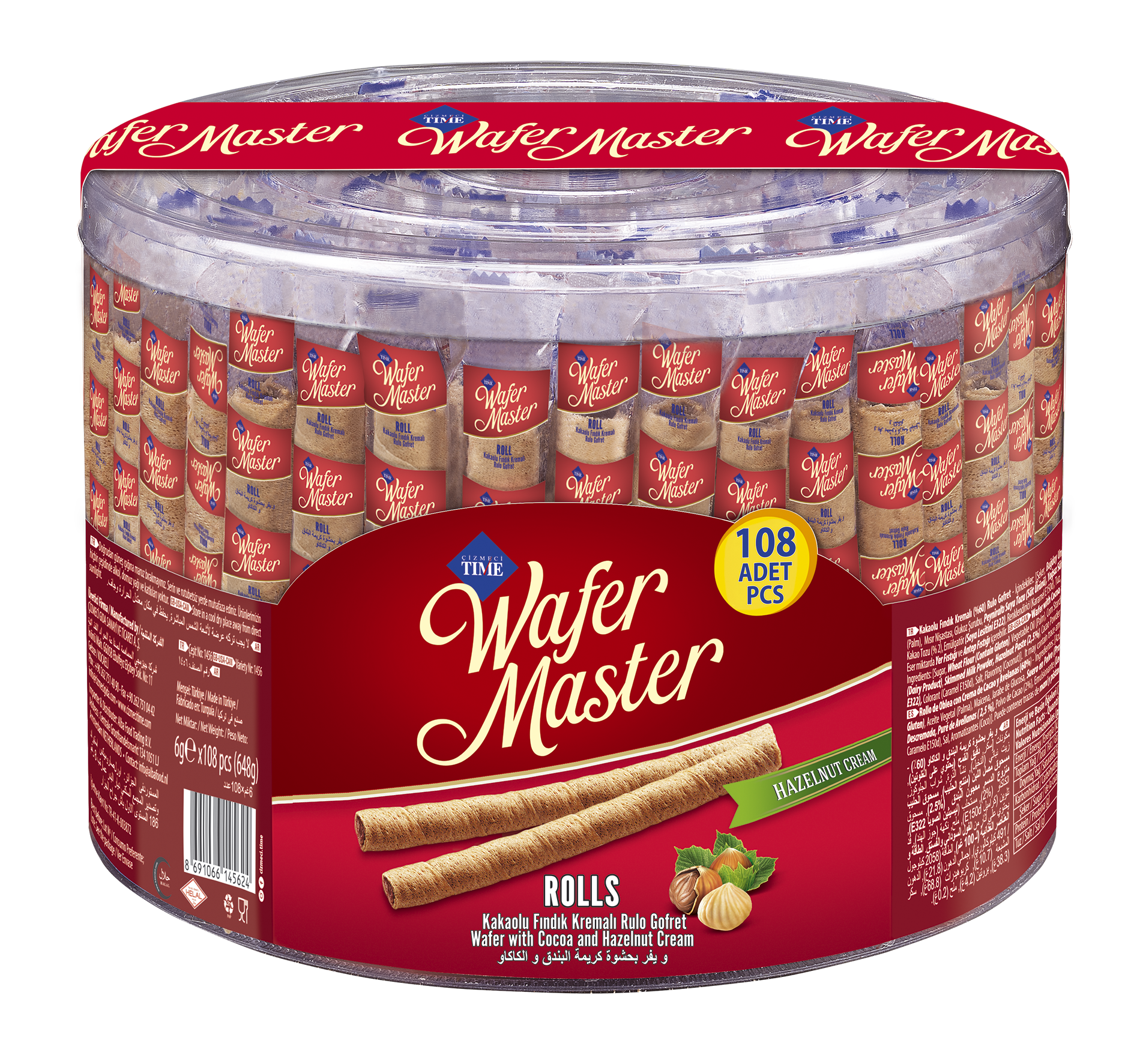 Wafer Master Rolls Rulo Gofret – PVC