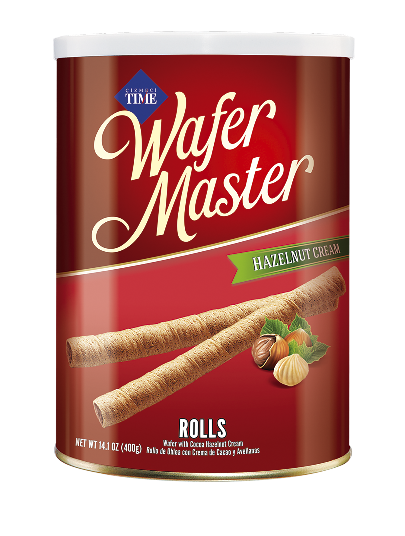 Wafer Master Rolls Rulo Gofret – Teneke