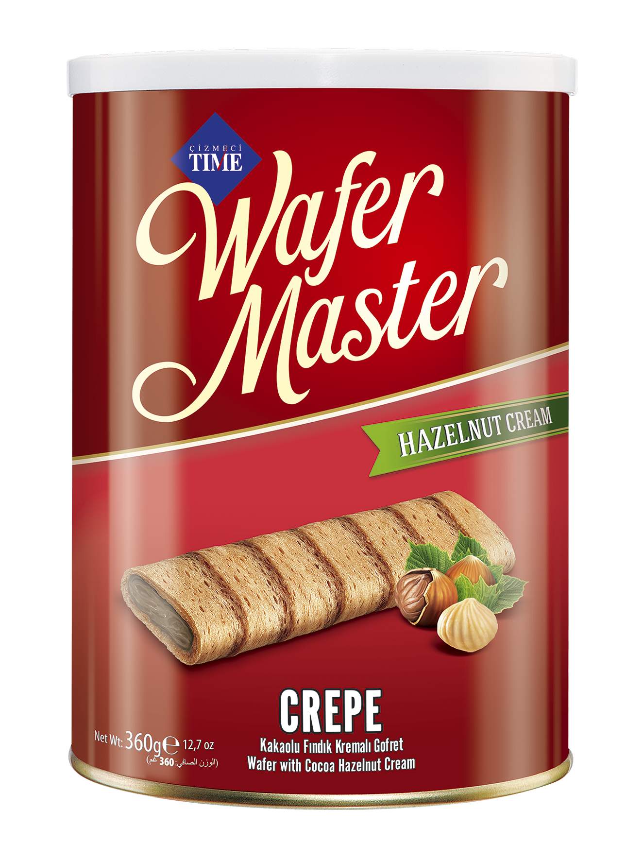 Wafer Master Crepe Rulo Gofret – Teneke