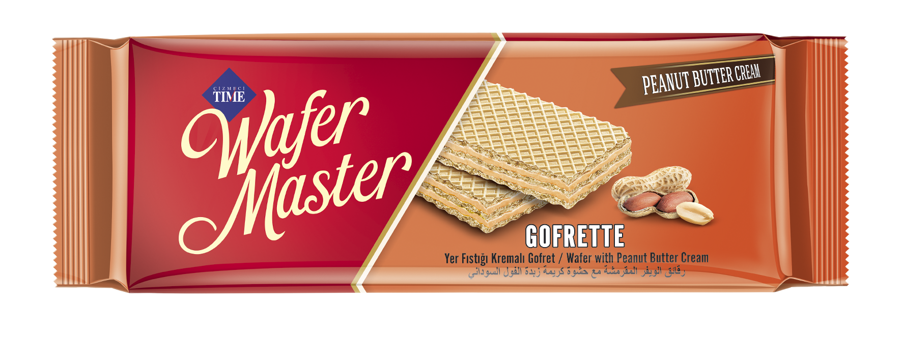 Yer Fıstığı Kremalı Gofret