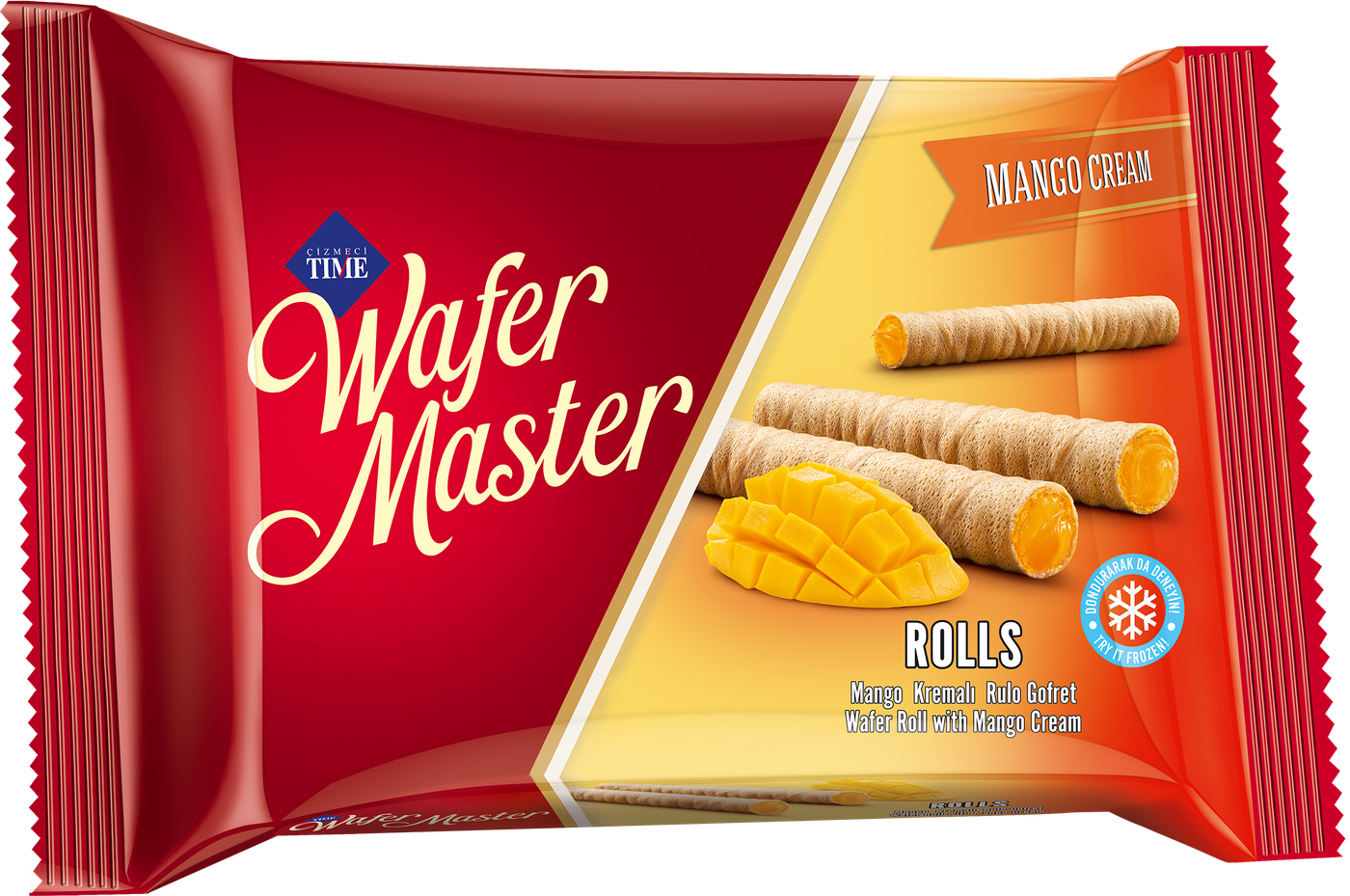 Mango Kremalı Rulo Gofret