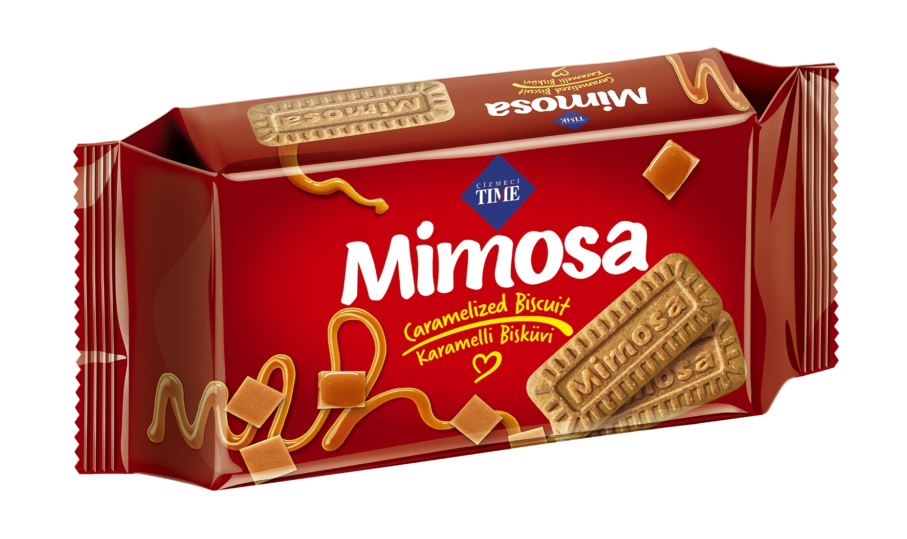 Mimosa Karamelli Bisküvi 128g
