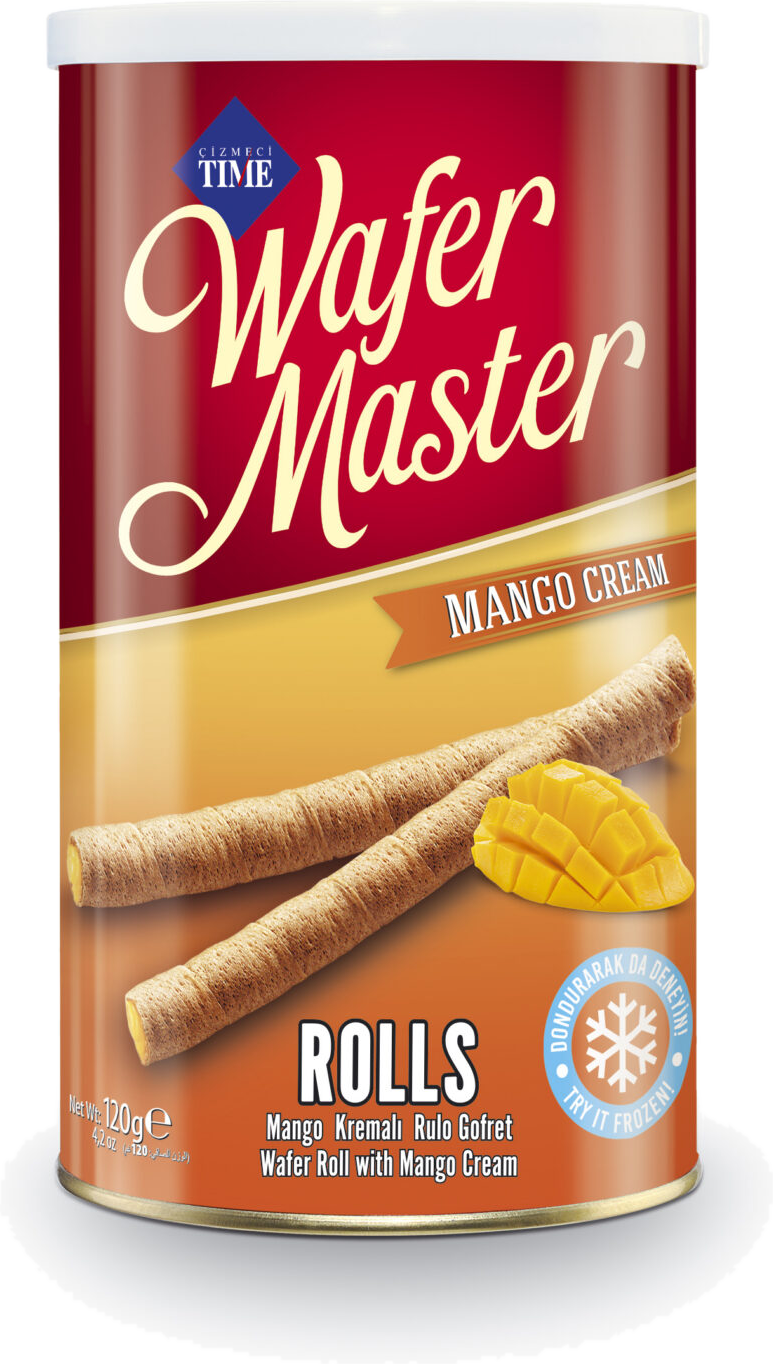Mango Kremalı Rulo Gofret
