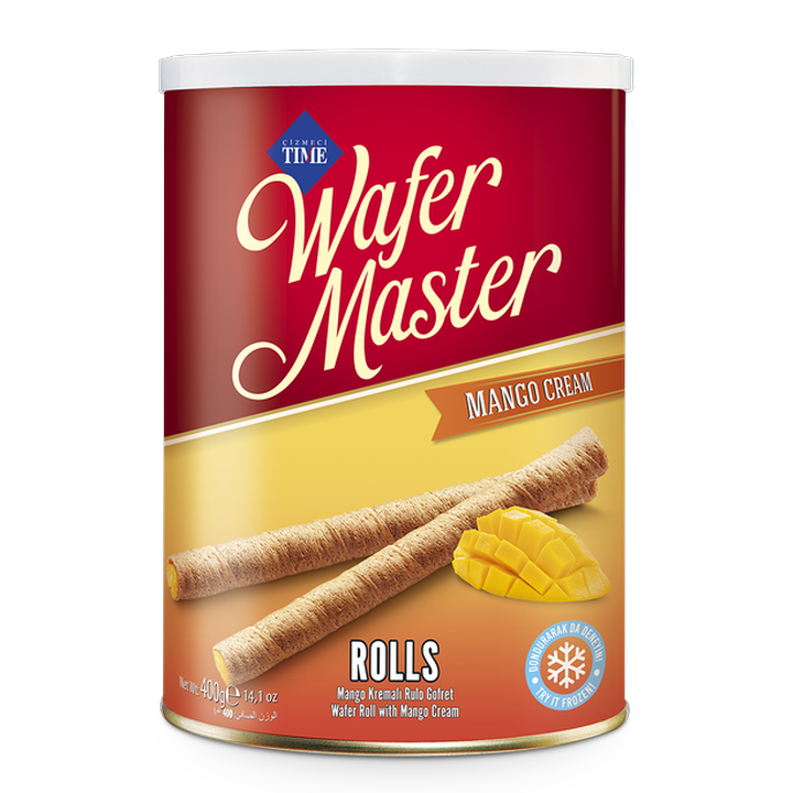 Wafer Master Mango Kremalı Rulo Gofret 400g